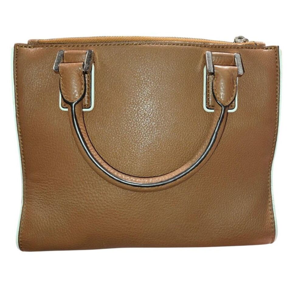 MICHAEL KORS Audrey Brown Leather Satchel - Picture 3 of 8
